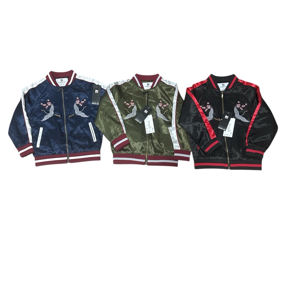 3 Standard Issue Blue and Green Sporty Jackets